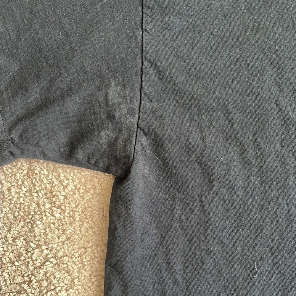 Eighty Eight Black and Red Short Sleeve Tee Classic Crew Neck - Picture 2 of 5